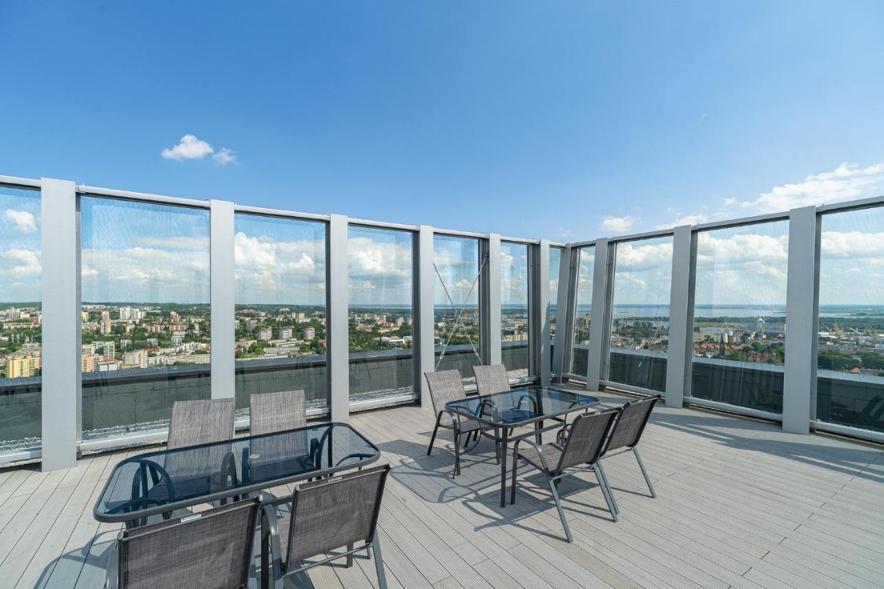Comfy Apartments 4-5Th Floor Hanza Tower - Sauna & Pool Szczecin Exterior foto